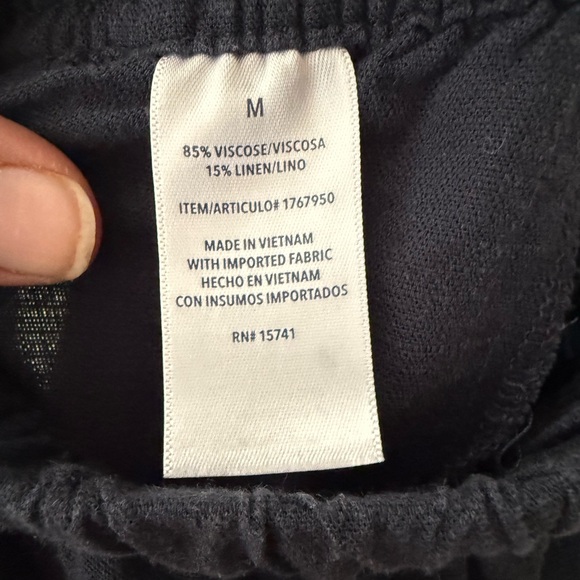 Splendid Navy Wide Leg Pants - Picture 5 of 6